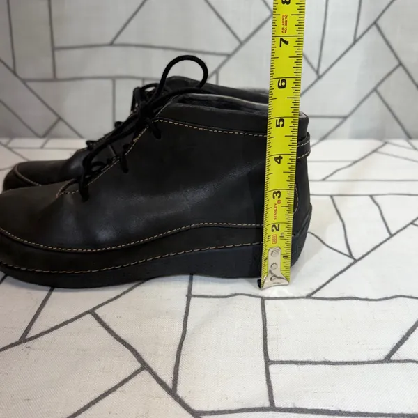 Duluth Trading Co Chukka Boots Size 9 Black Leather‎ Lace Up Ankle 77703 - Image 12