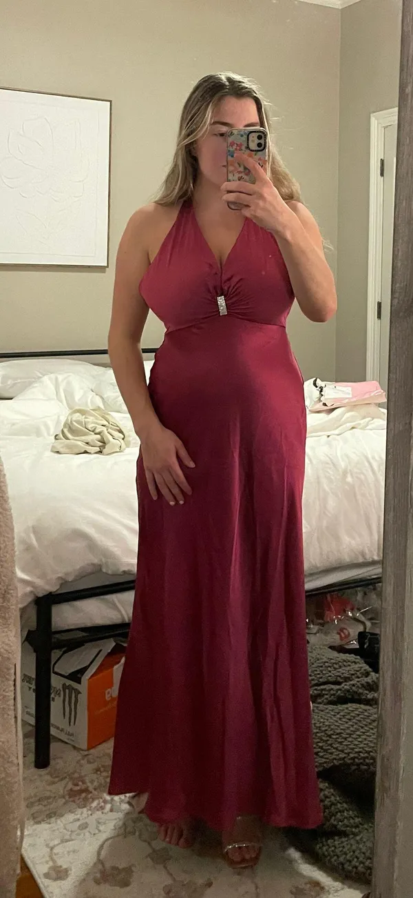 Fushia Maxi dress - Image 2