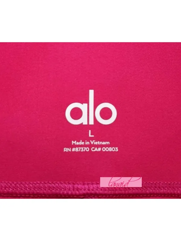 Alo High-Waist Airlift Leggings Magenta Crush Hi-Rise Waisted Full-Length Tights - Image 8