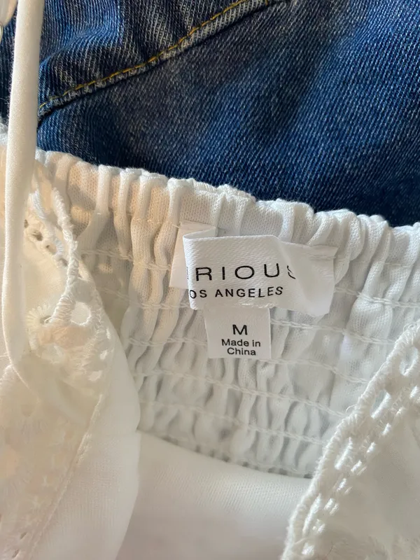 blouse White Size M - Image 3