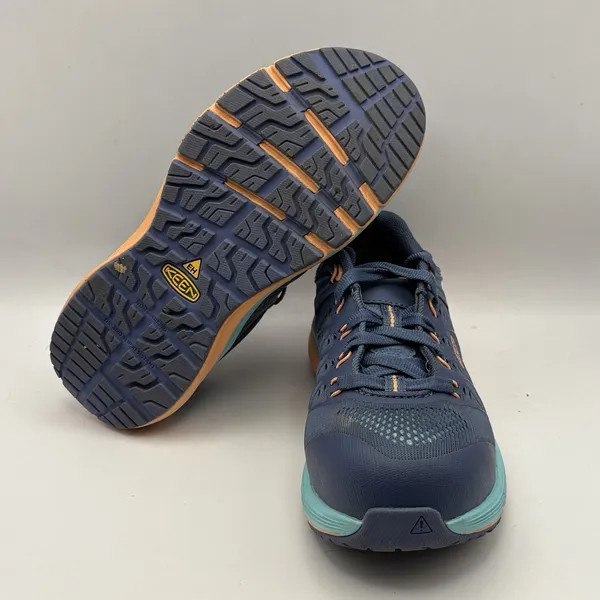 KEEN Utility Vista Energy‎ Sneakers Moonlight Blue/Cantaloupe Women's US 6 Wide - Image 7