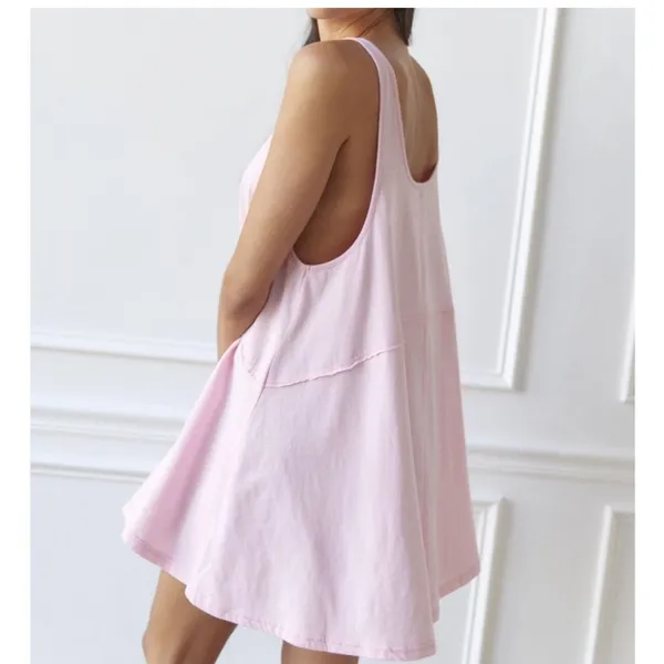 Urban Outfitters Out From Under Oversized Pink Babydoll Mini Dress | Size Small - Image 5