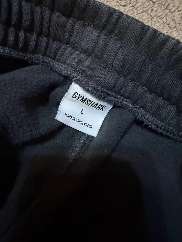 Gymshark Sweatpants Black Jogger - Image 3