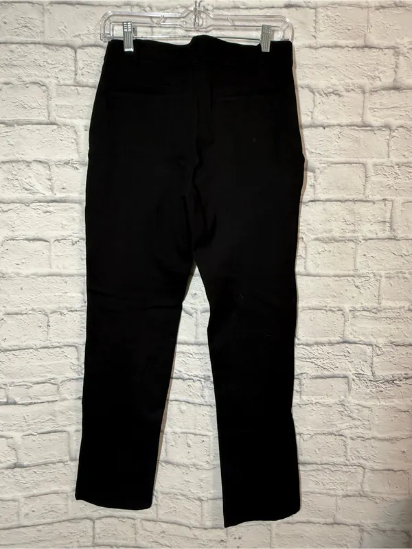 Quince Black Ultra Stretch Pointe Straight Leg Pants, Medium - Image 2