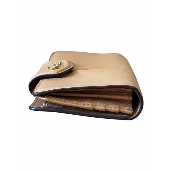 Coach Ashley Slim Envelope Wallet Camel Tan Leather Organizer Wallet - Image 6