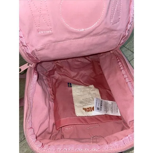 Fjallraven‎ Kanken Mini Pink Backpack 23561 - Image 7