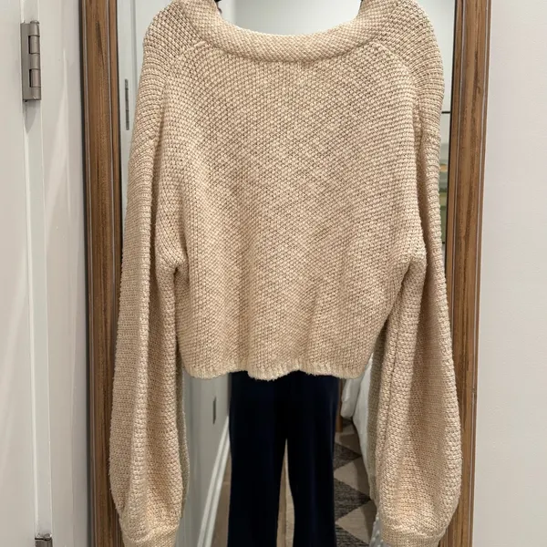 Urban Outfitters Cream Button-Up Cardigan - Image 5