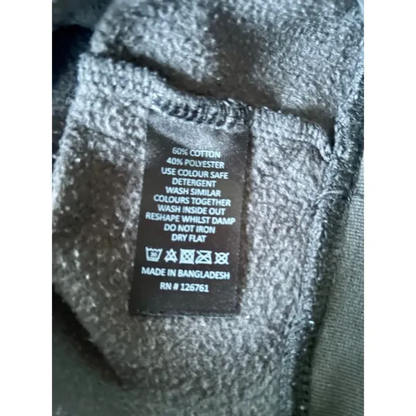 Love For Humanity Women's XS Sweatshirt Ultra Fleece Outlaw Cowboys Gray Comfort - Image 5