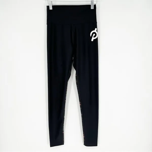 Peloton Show Up High Rise Leggings‎ Women's Size M Black Activewear - Image 3