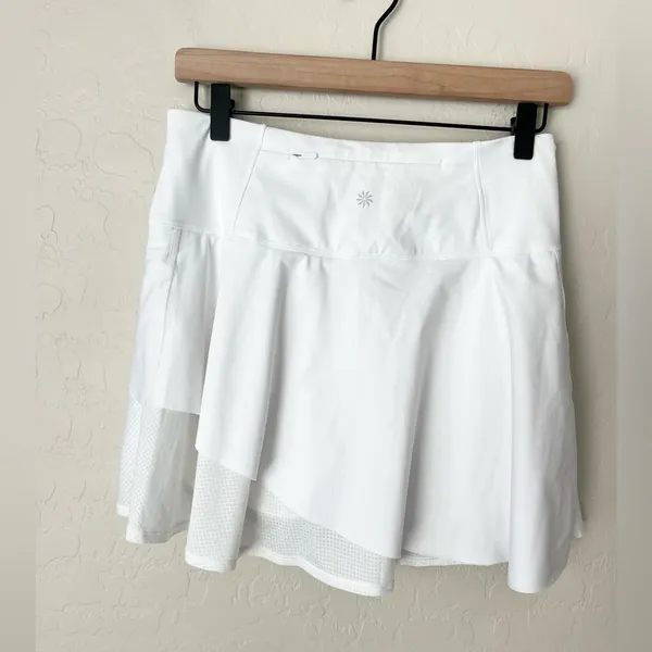 Athleta Ace mesh tennis golf skort white Small - Image 4
