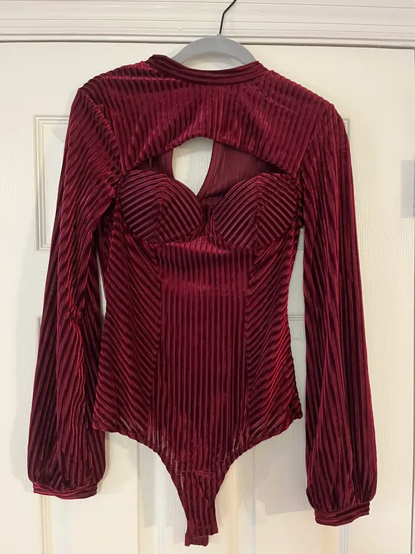 Maroon Body Suit - Image 3