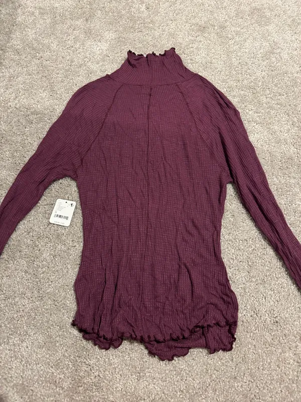 Free People Make It Easy Thermal Long Sleeve Top - Image 3