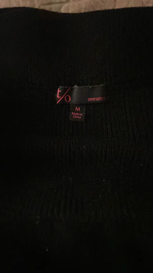 Black sweater skirt Size M - Image 2
