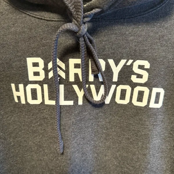 Barry's Hollywood Black Hoodie - Image 2