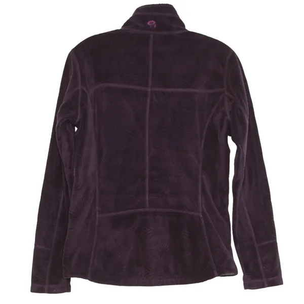 Mountain Hardwear Jacket Fleece Gorpcore Athleisure Y2K Outdoor Zip Purple Small - Image 3