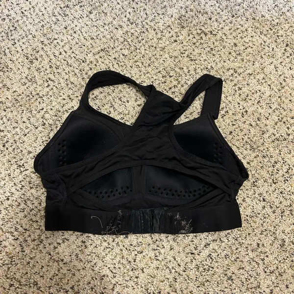 Women's Black Sports Bra - Image 2