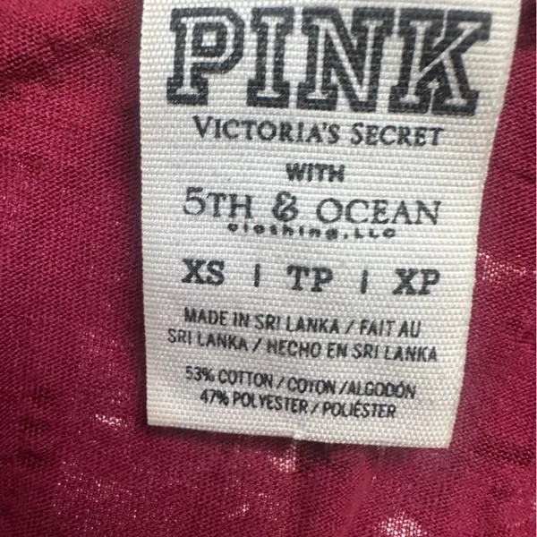 Victoria’s Secret PINK Texas A&M Long Sleeve Burnout Tee XS Aggies - Image 5