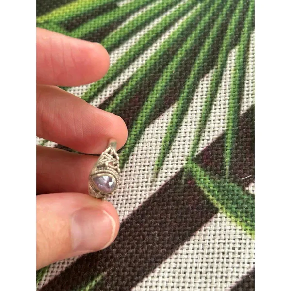 Ring band 925 sterling silver size 4 lot d97 - Image 6