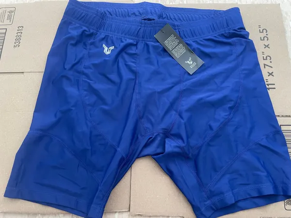 BEAST LAYER Mens jammer swimsuit blue 2XL brand new with tags - Image 2
