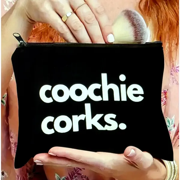 Canvas Chic Tampon Makeup Drug Receipts Storage Bag - Image 3