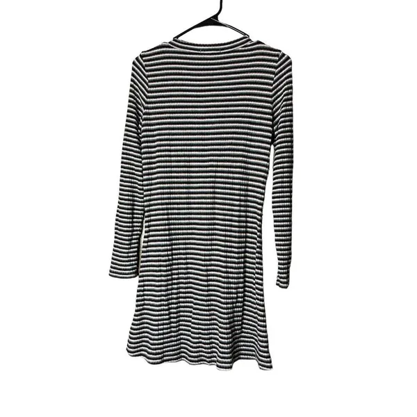 American Eagle Brown Stripped Knit‎ Dress Size Medium - Image 8