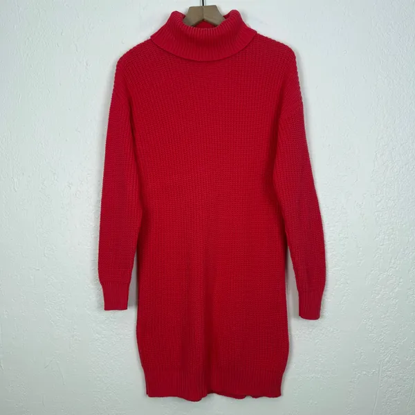 Lovers + Friends Christina Turtleneck Knit Sweater Dress Size XS - Image 2