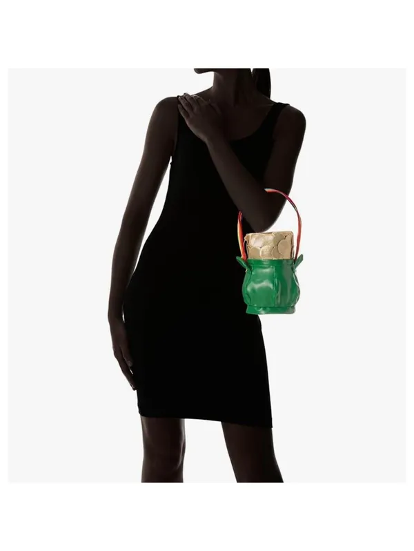Pot Of Gold St. Patricks Day Mini Handbag Rainbow Bag Leprechaun Costume Handbag - Image 9