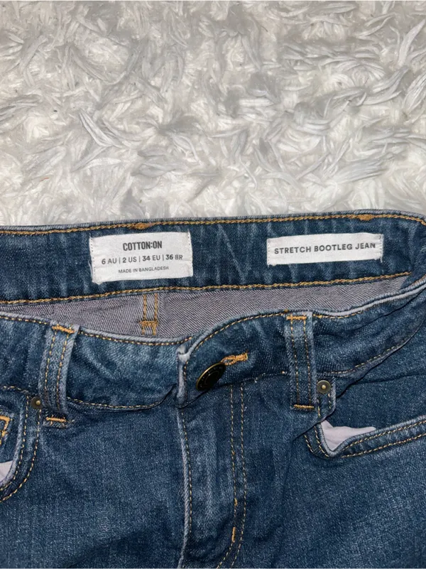 Cotton On bootcut denim jeans woman’s size 2 - Image 4