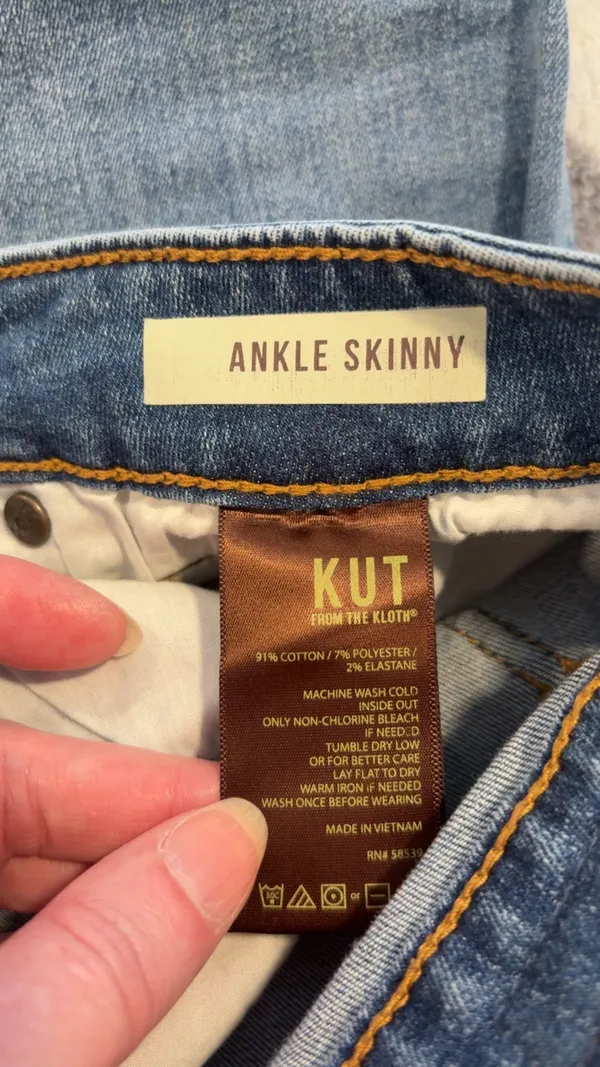 Kut From The Kloth Skinny Jeans Ankle High-Rise - Image 6