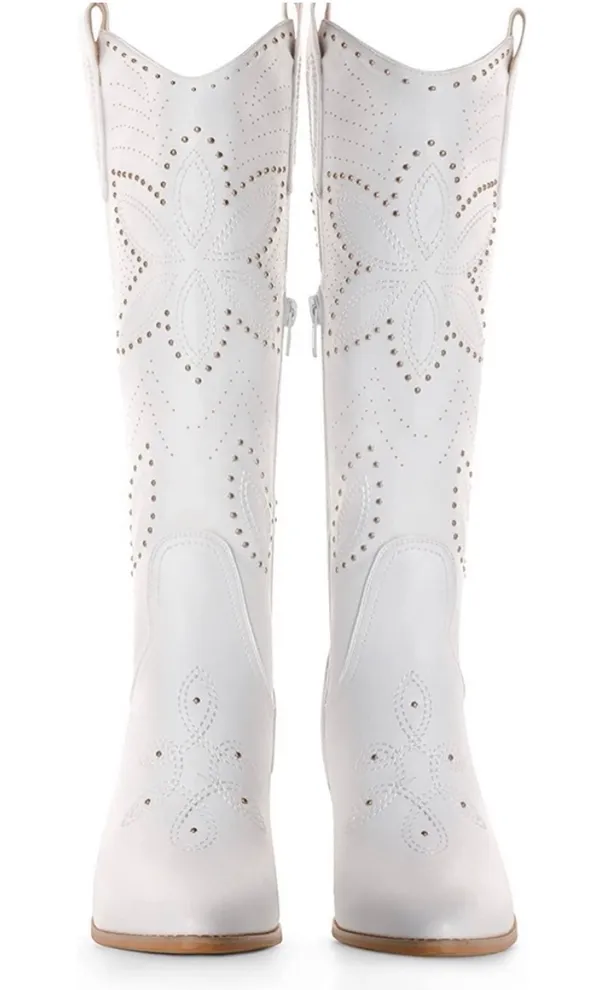 Ann Creek Tall Studded Western Boots - Image 2