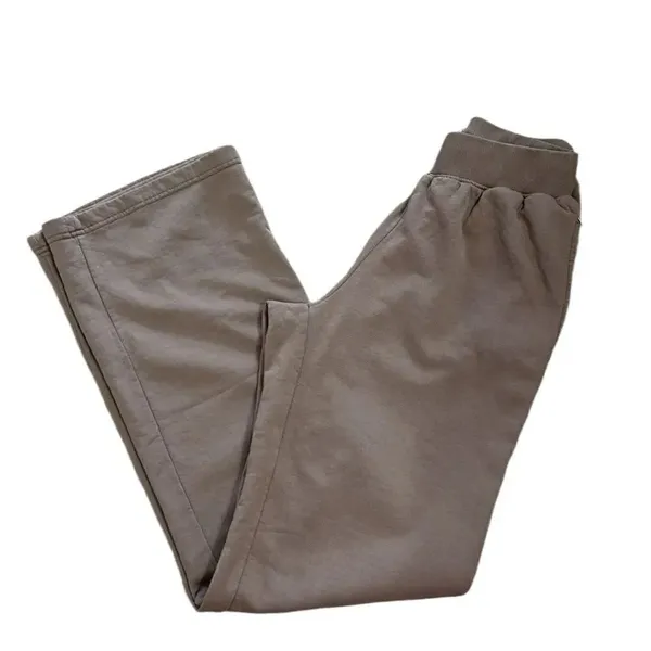 Good American Tan/Brown Cotton Sweatpants(Size 0/XS) - Image 4