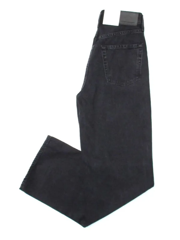 NWT Citizens of Humanity Ayla in Viola Black Baggy Cuffed Crop Jeans 24 - Image 10