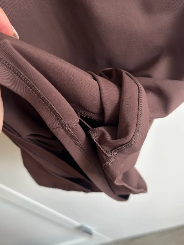 Babaton Contour Brown One Shoulder Midi Dress Size Small Bodycon Stretchy - Image 11