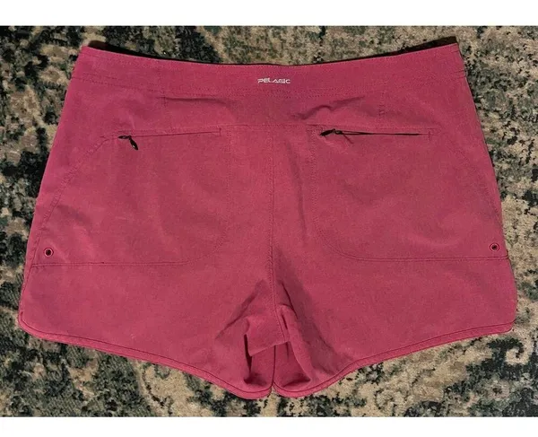 Pelagic OceanFlex Hybrid Shorts Women’s Size 6 Pink Performance Fishing EUC - Image 5