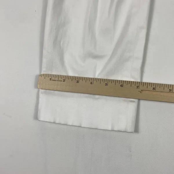 Ralph Lauren Golf Pants Womens 6 White Stretch Chino Trousers Cotton Spandex - Image 3