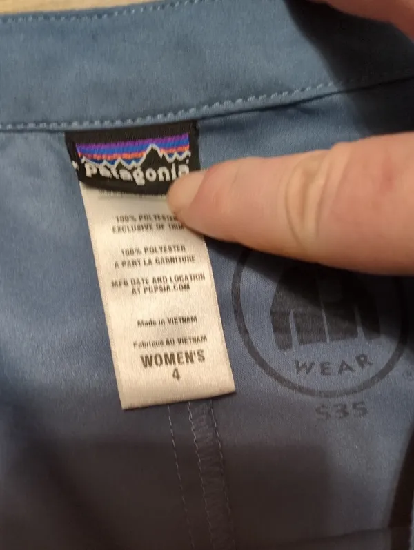 Patagonia Worn Wear Duway Skirt With Shorts Underneath Size 4 - Image 6