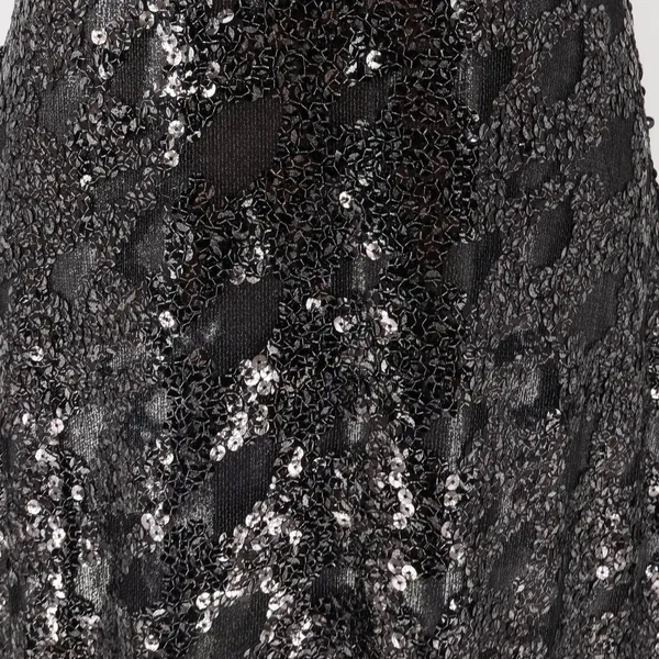 Express Sequin Metallic Cocktail Mini Dress Womens Party 2010s Glam‎ Hoco Club Size L - Image 3