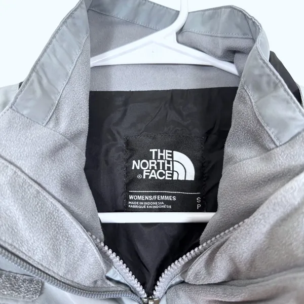 North‎ Face DryVent Women Lt Blue Waterproof Hooded Rain Jacket Small P Gorpcore - Image 5