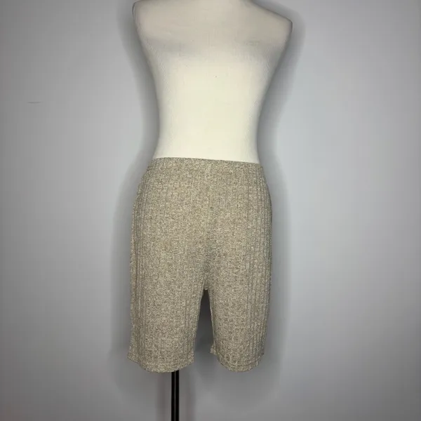 Ekouaer - Khaki Knit Pajamas Bottoms - Image 4