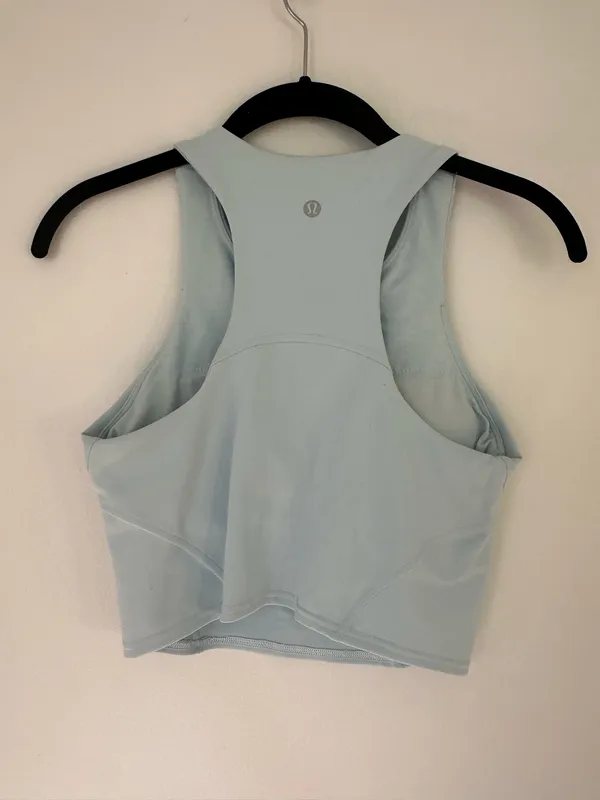 Lululemon Invigorate Training Tank Top Powder Blue 6 - Image 2