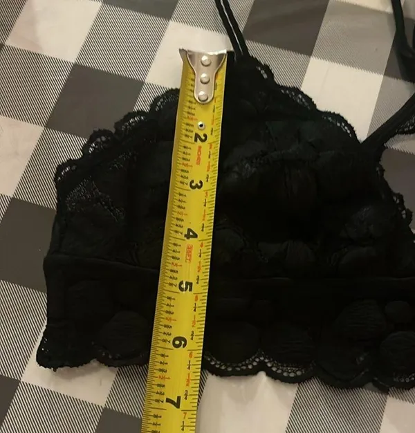 Aerie Women’s Black Lace Bralette Size Medium - Image 13