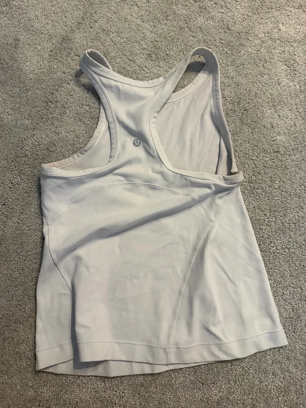White Lululemon Tank - Image 2