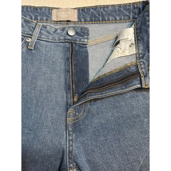 Everlane The Curvy Cheeky Jean Women’s 28 High Rise Crop Straight Leg - Image 5
