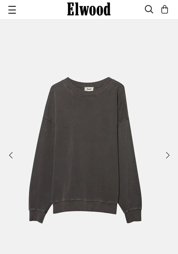 Elwood core sweatshirt vintage gray - Image 3
