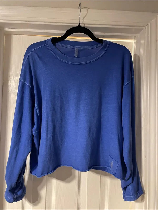 EUC FP Movement Inspire Layer l/s t-shirt in blue swim club color - Image 2