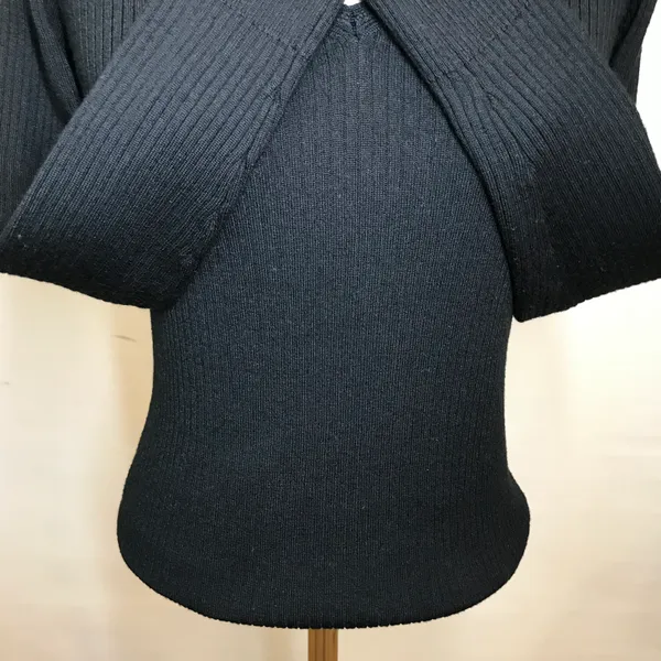 Women’s Black Sweater - Image 8