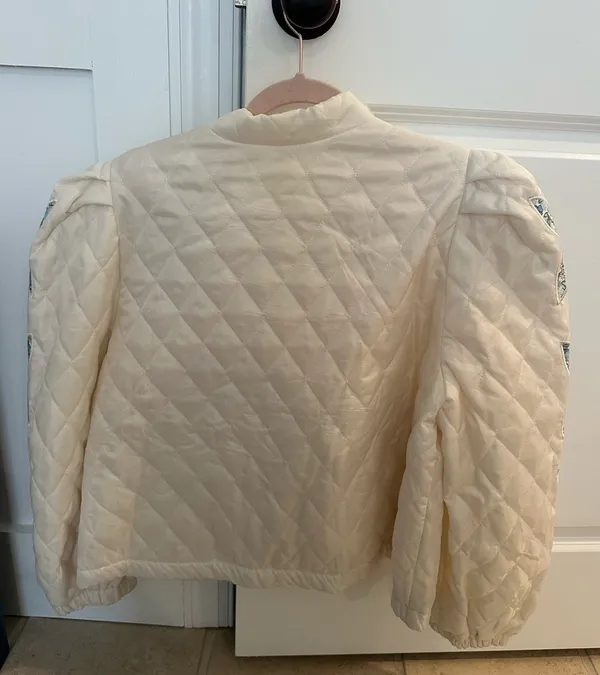 &Merci Quilted Star Lightweight Jacket - Image 3