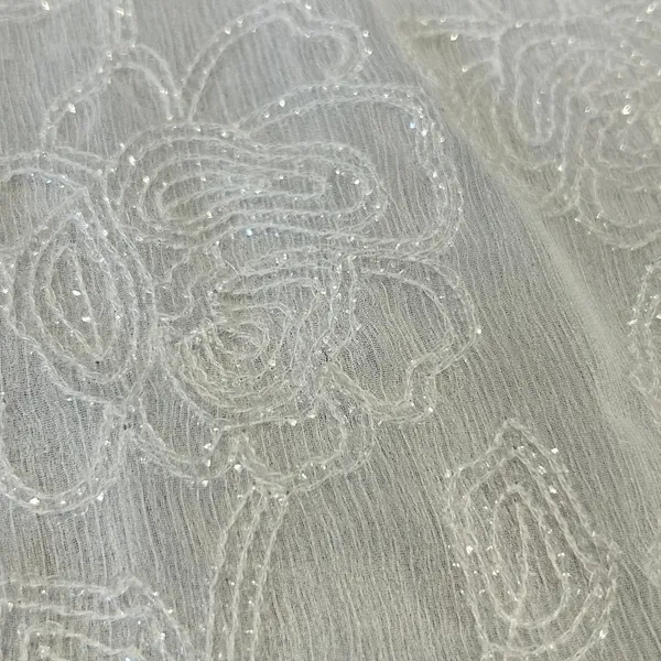 Abercrombie Fitch White Floral Lace Sheer Tank Top Womens Size S‎ - Image 3