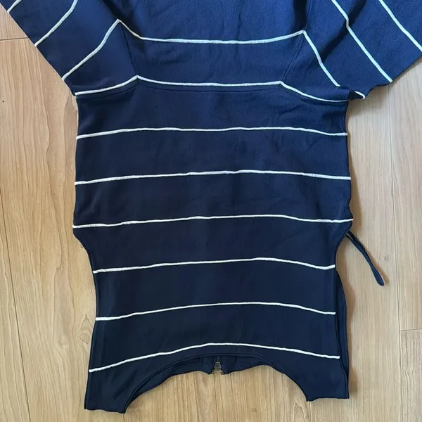 Alice & Olivia Stripped Dress - Image 2