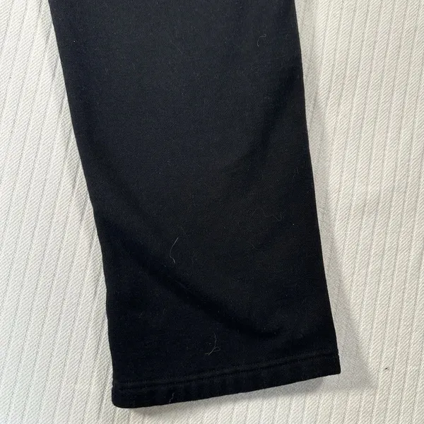 Pink Victoria’s Secret Women’s Medium Black Jogger Sweatpants Striped Logo - Image 10